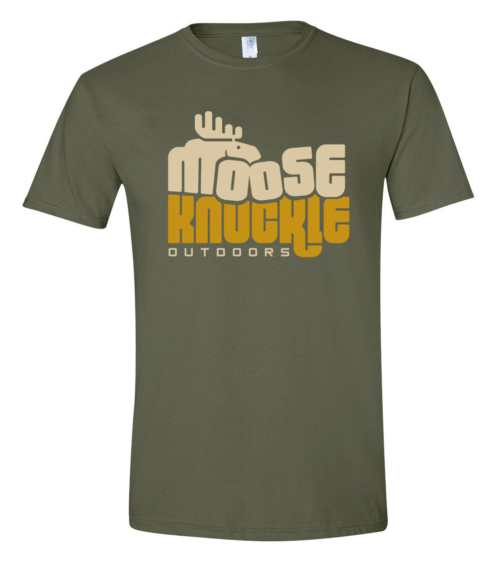 Mooseknuckle Outdoors "M-Moose" Logo Tee-Shirt