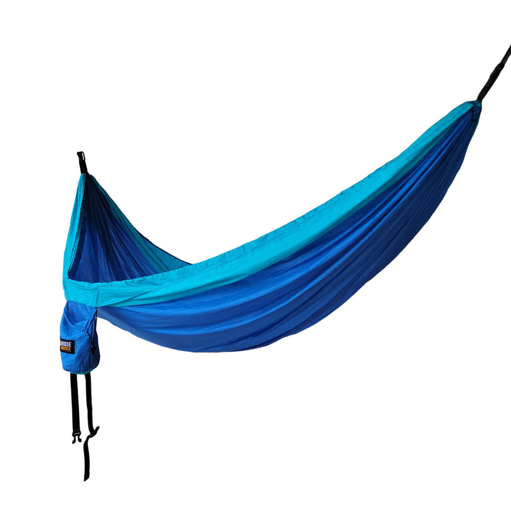 Mooseknuckle Outdoors Double Camping Hammock (Blue)