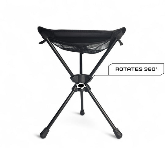 Mooseknuckle Outdoors Ultra-Portable Rotating Stool
